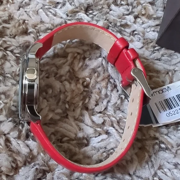 Anne Klein Watch Red Band - Picture 3 of 4